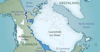 Meltwater from the Laurentide Ice Sheet may have flown into the Arctic Ocean, rather than the Atlantic
