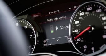Audi's traffic light recognition technology promises to reduce fuel consumption and emissions