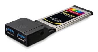 Transcend USB 3.0 ExpressCard Adapter debuts