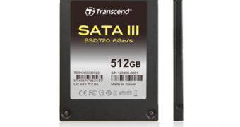Transcend SSD720 series SATA 6Gbps SSDs with SandForce controllers