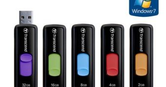 Transcend releases colorful line of USB flash drives