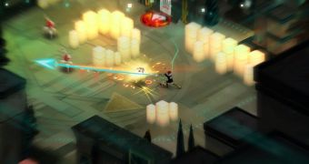 Transistor's combat system in action