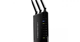 Trendnet starts shipping 450 Mbps dual-band wireless router