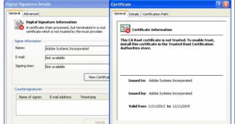 Trojan Uses Fake Adobe Certificate to Evade Detection