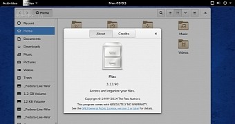 Fedora with GNOME 3.14 Beta 1