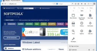 This is what the new Firefox Australis looks like