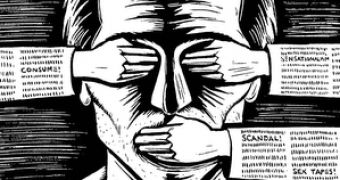 Turkish bloggers protest against the censorship enforced by authorities