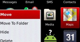 XDroid Theme available for BlackBerry devices
