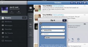 TweetCaster for Twitter iPad screenshot
