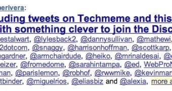 Tweets can now headline on TechMeme