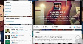Beau Brooks Twitter account hacked