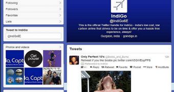 Twitter account of IndiGo apparently hijacked