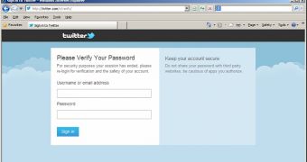 Beware of Twitter phishing websites