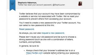 Password reset notifications mistakenly sent out by Twitter