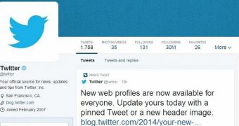 Twitter's new profiles are live