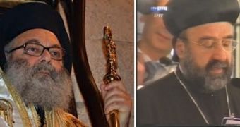 Bishops Boulos al-Yazigi (left) and Yuhanna Ibrahim have been kidnapped in Syria