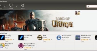 Lord of Ultima game featured in Ubuntu Software Center for Ubuntu 12.04 LTS (Precise Pangolin)