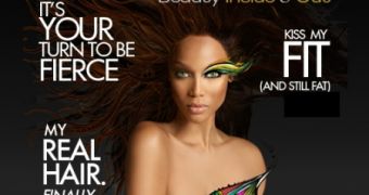Tyra Banks presents her beauty magazine, Tyra: Beauty Inside & Out