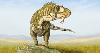 Artist's depiction of a Daspletosaurus