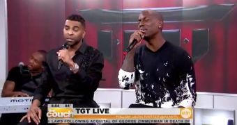 TGT perform, Ginuwine looks somewhat out of it