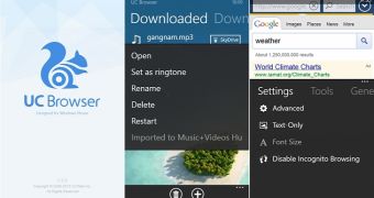 UC Browser for Windows Phone