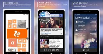 UC Browser for Windows Phone (screenshots)