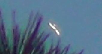 A UFO is caught on camera in Georgia