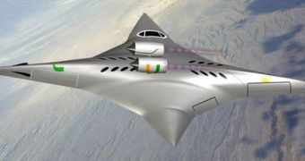 This is the new supersonic aircraft concept proposed by FSU expert Ge-Chen Zha