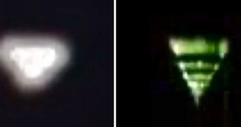 UFO flies over Lincoln, Nebraska