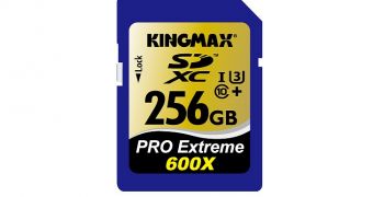 Kingmax UHS-I Speed Class 3 SDXC card
