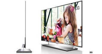 LG 55-inch OLED TV in the UK