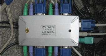 A KVM switch was used in a cyberattack against Santander