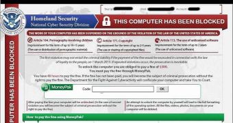 Ransomware leveraging the name of the DHS
