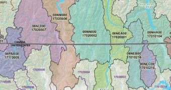 US and Canadian harmonized their border digital hydrological maps within the Watershed Boundary Dataset