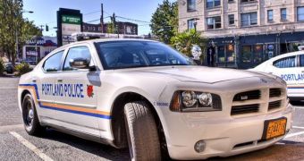 Portland Police Dodge Charger patrol car