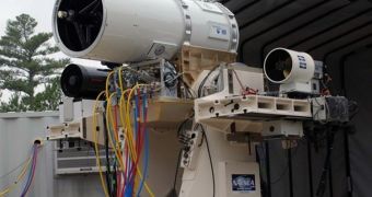 This battlefield laser system was recently tested by the US Navy