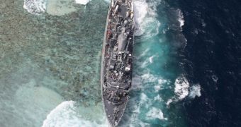 US Navy ship stuck in the Philippines fosters environmental concerns and protests