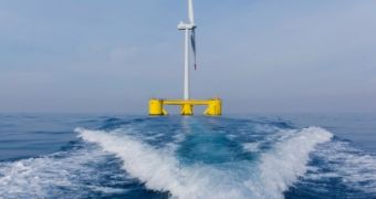 A floating wind turbine was recently installed off the coast of Maine
