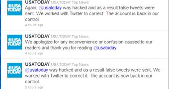 USA Today's hacked Twitter account