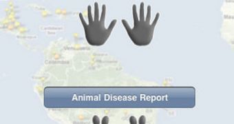 The app Outbreaks Near Me has been modified so that it accepts warnings about wildlife as well