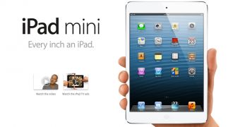 iPad mini product page