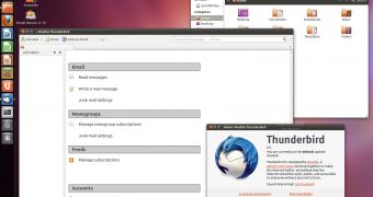 Mozilla Thunderbird 6 on Ubuntu 11.10 Alpha 3
