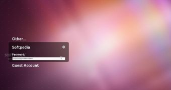 Ubuntu's new login screen