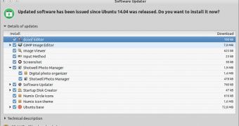 Software Updater in Ubuntu 14.04