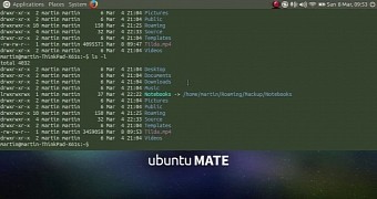 Ubuntu MATE 15.04 Gets Cool Drop-Down Terminal - Video