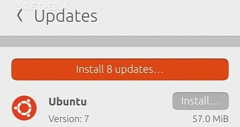 Update notification for Ubuntu Touch RTM