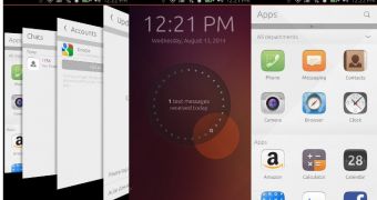 Ubuntu running on a Nexus 4
