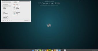 Pinguy OS 13.10 Beta desktop