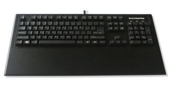 The SteelSeries 7G gaming keyboard