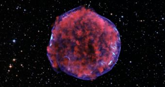 Reverse shock wave in Tycho's Supernova travels at Mach 1,000